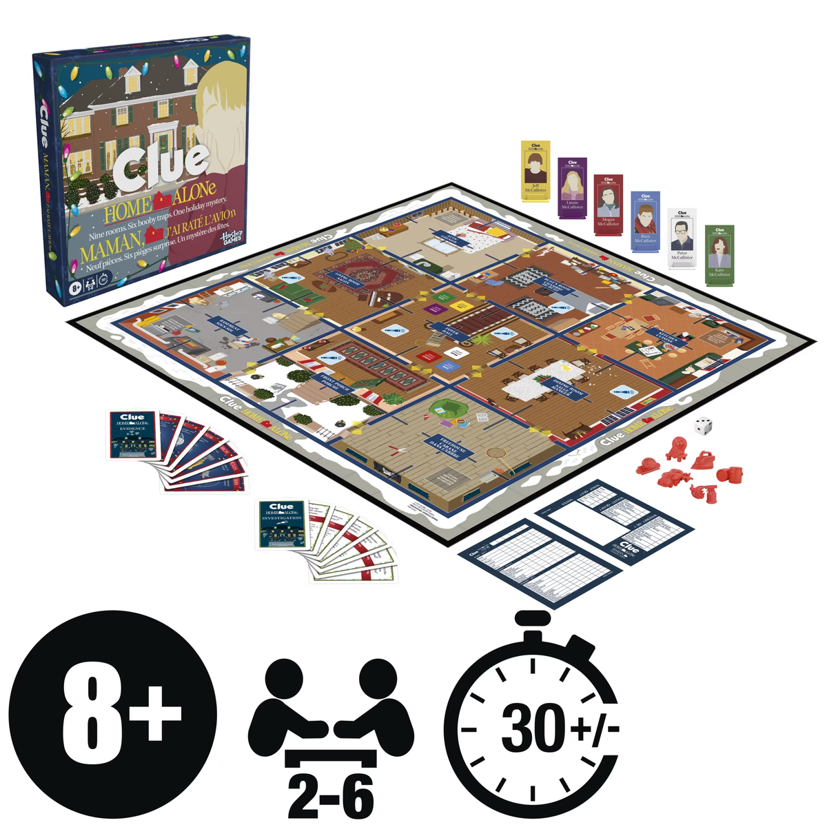 Clue Home Alone Edition Board Game