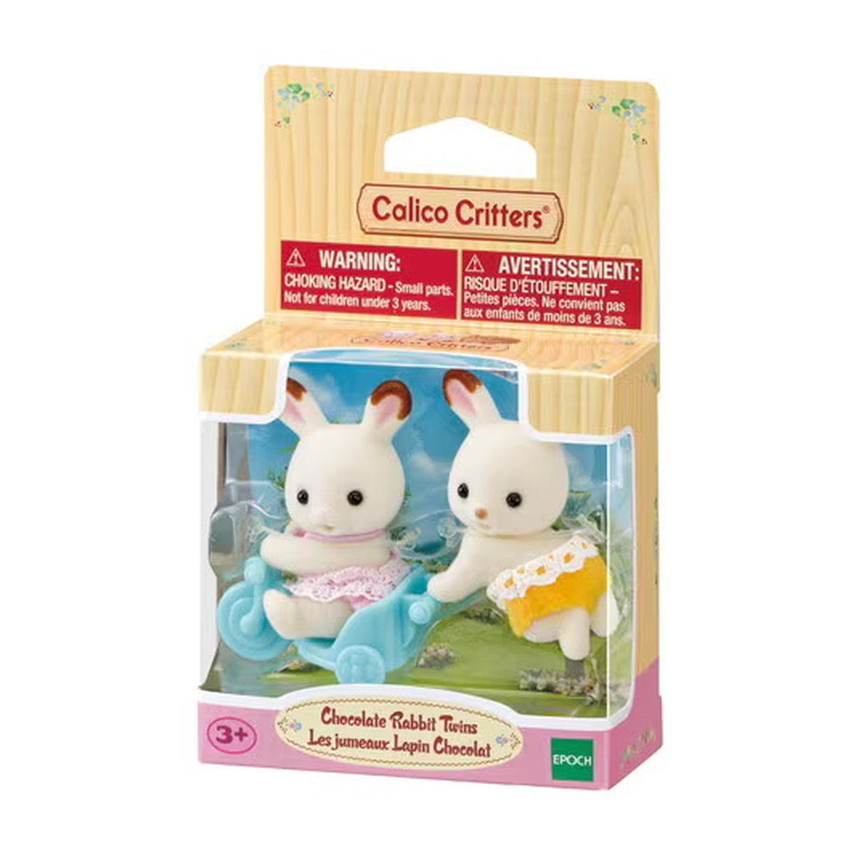 Calico Critters Chocolate Rabbit Twins – JR Toy Company Canada