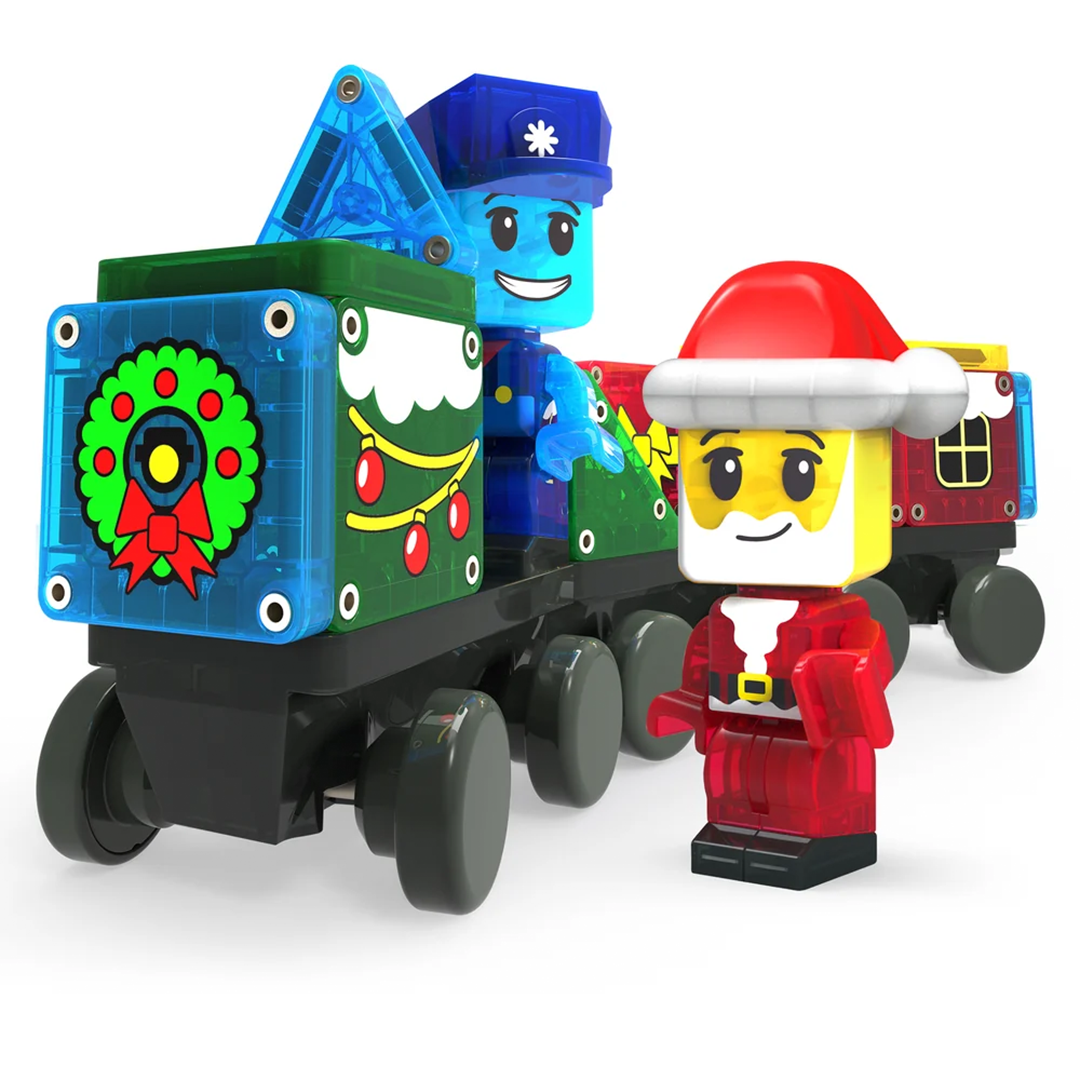 Magna-Tiles microMAGS Advent Calendar 34 Piece Set