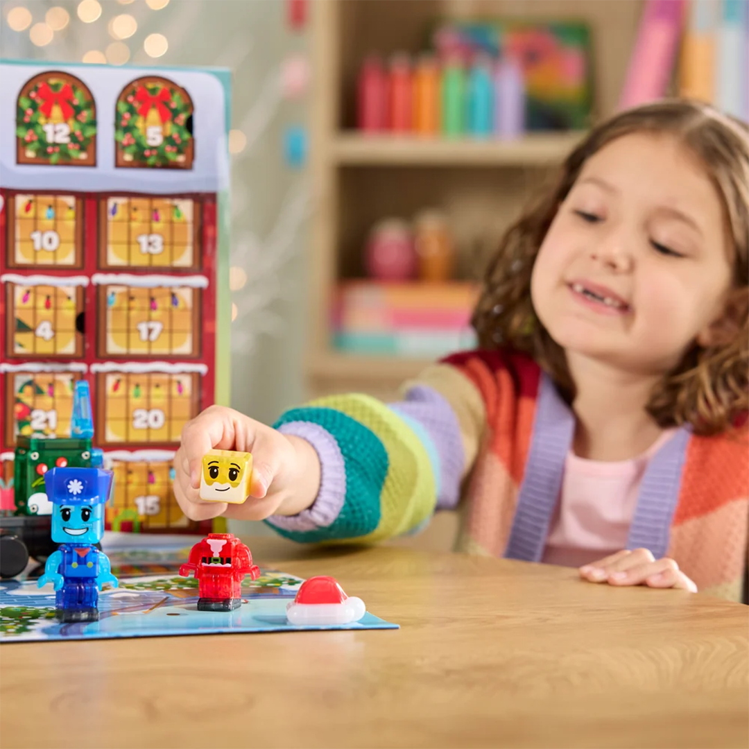 Magna-Tiles microMAGS Advent Calendar 34 Piece Set