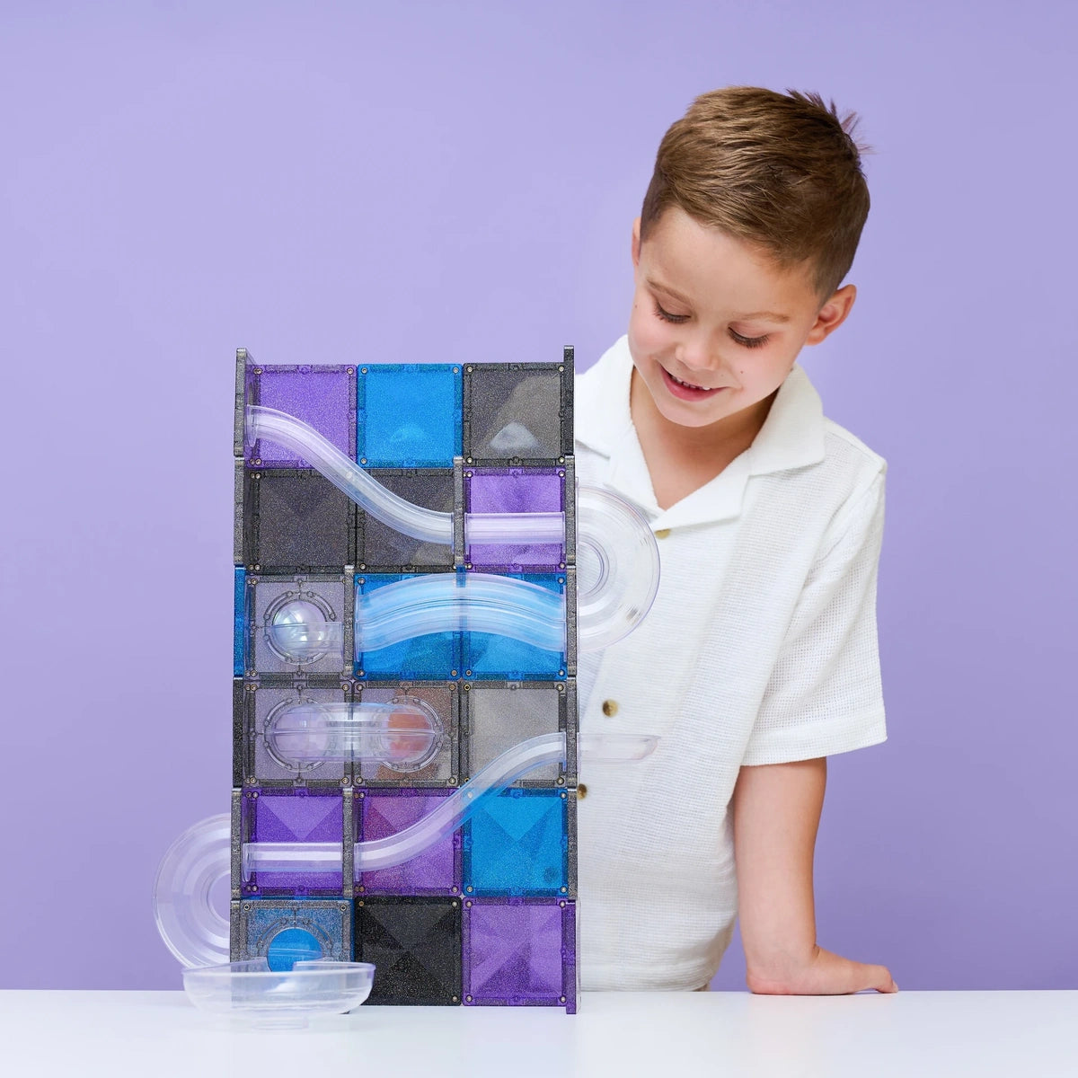 Connetix Ball Run Galaxy Pack 61-Piece Set