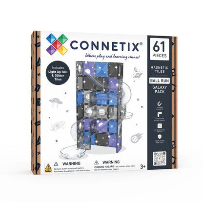Connetix Ball Run Galaxy Pack 61-Piece Set