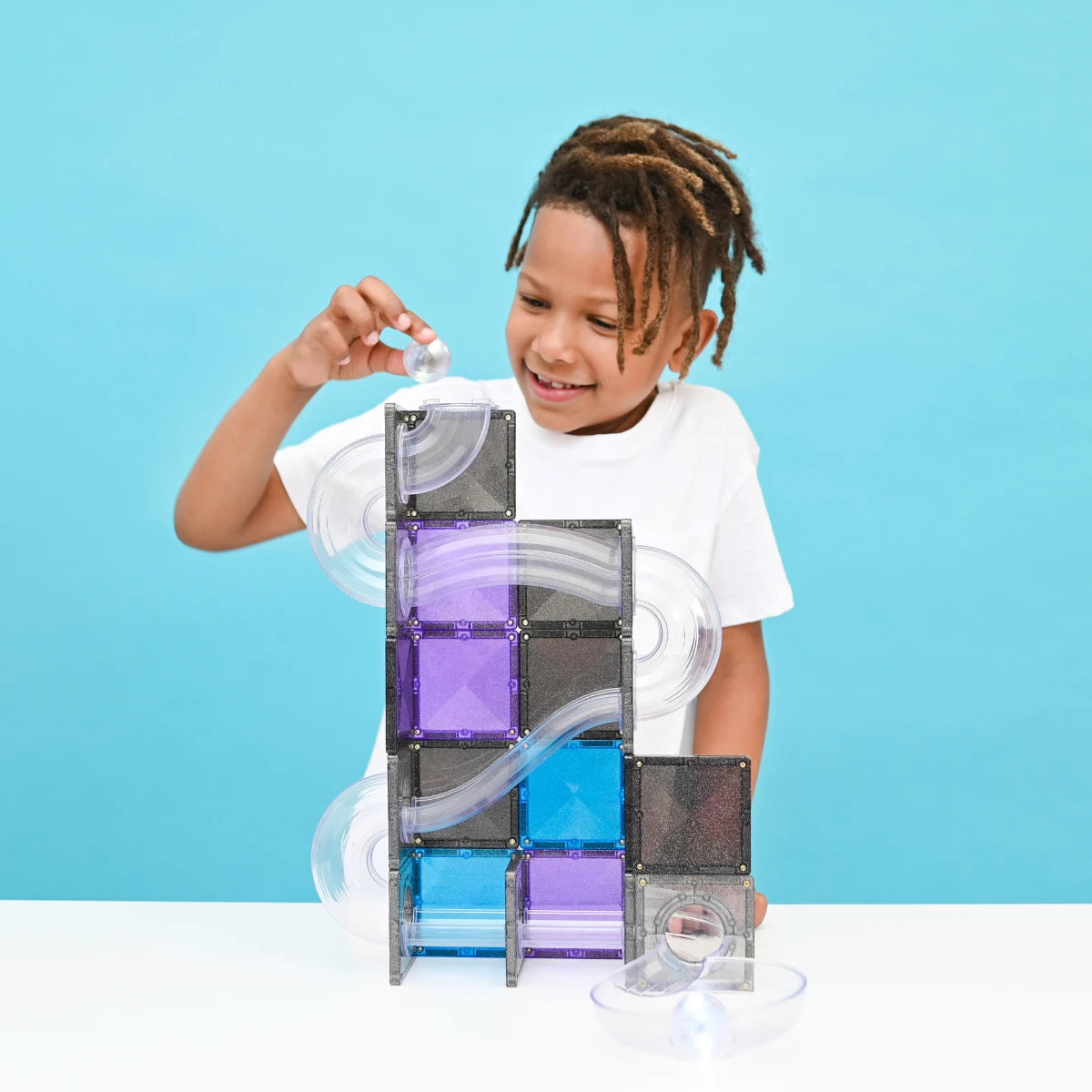 Connetix Ball Run Galaxy Pack 61-Piece Set