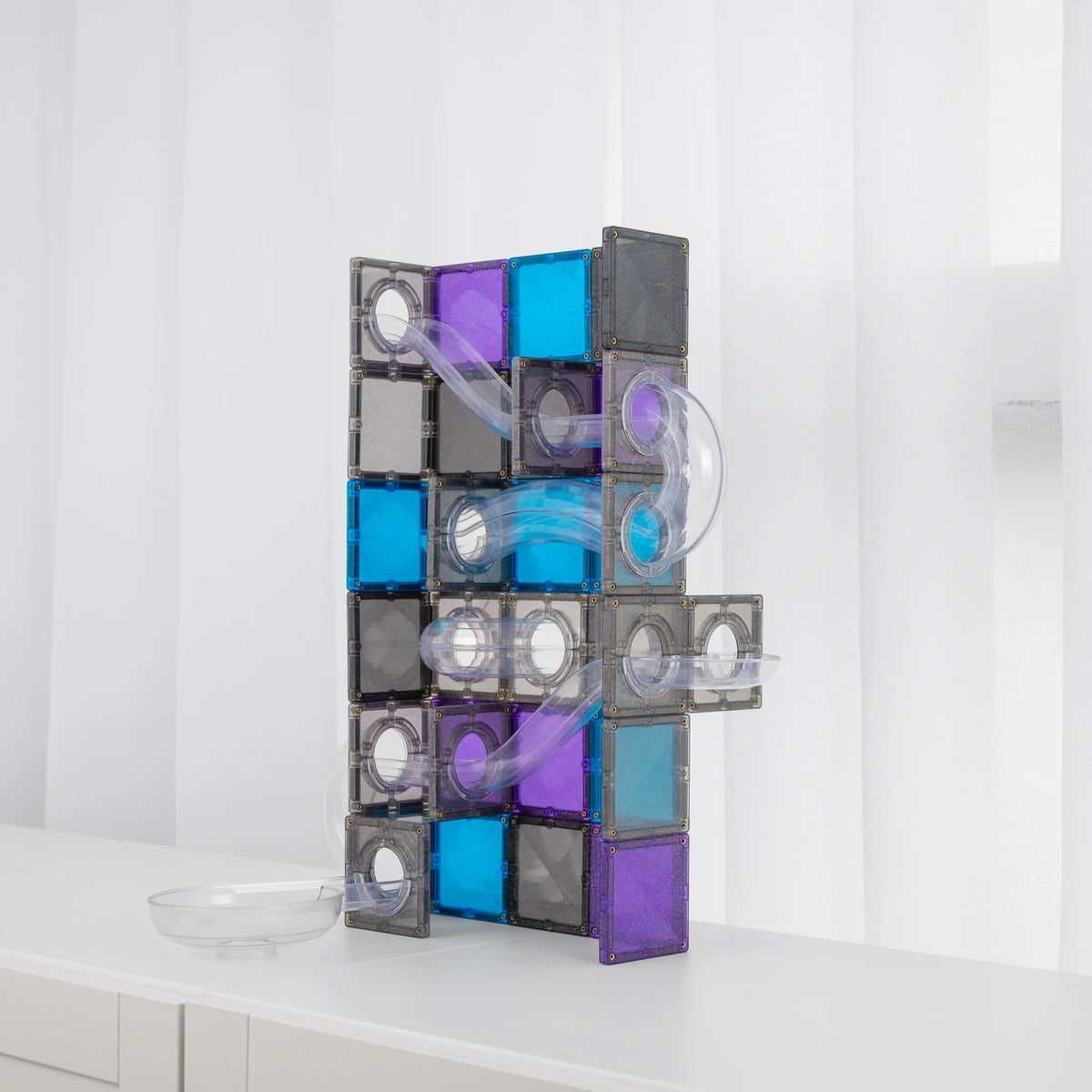 Connetix Ball Run Galaxy Pack 61-Piece Set