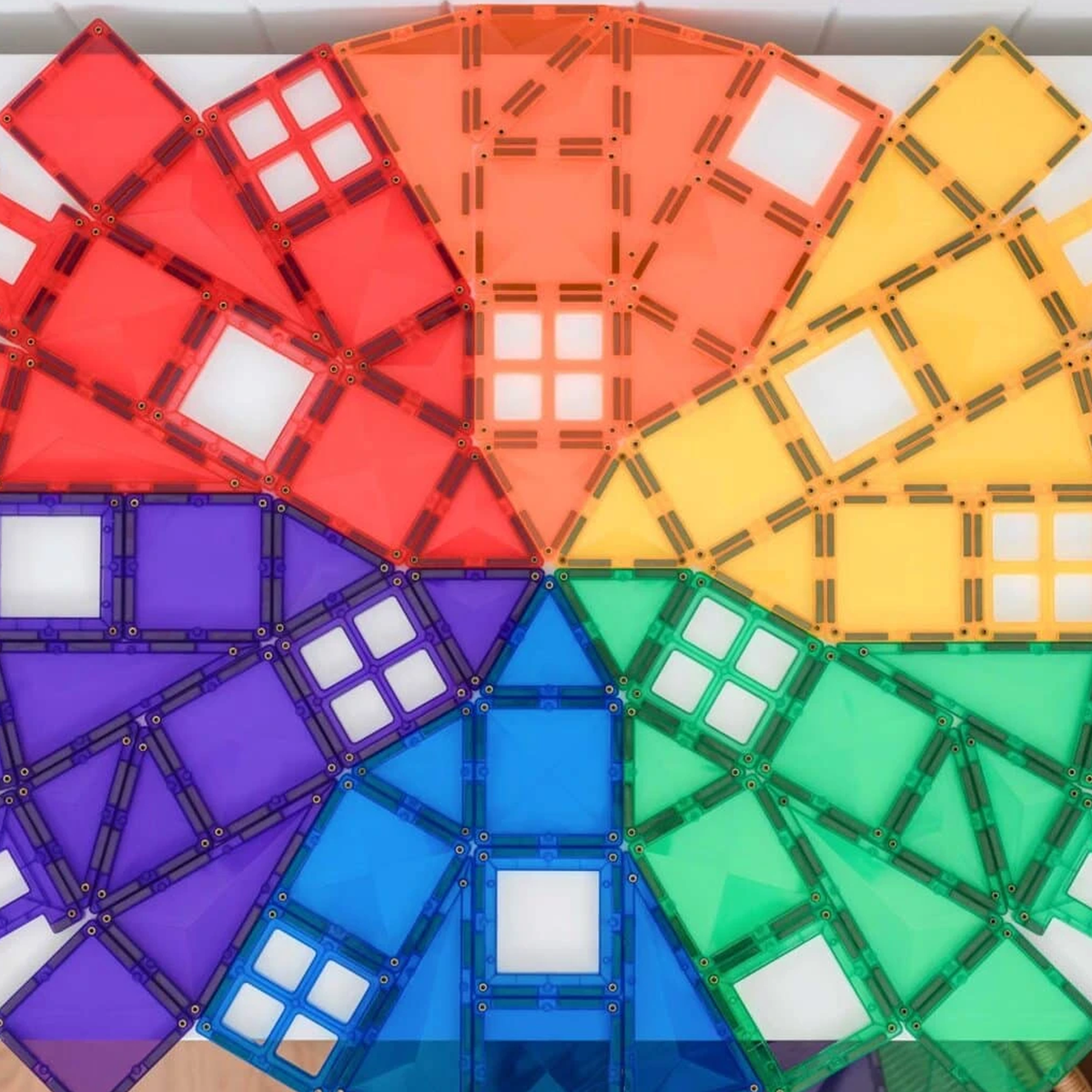 Connetix Rainbow Creative Pack 102-Piece Set
