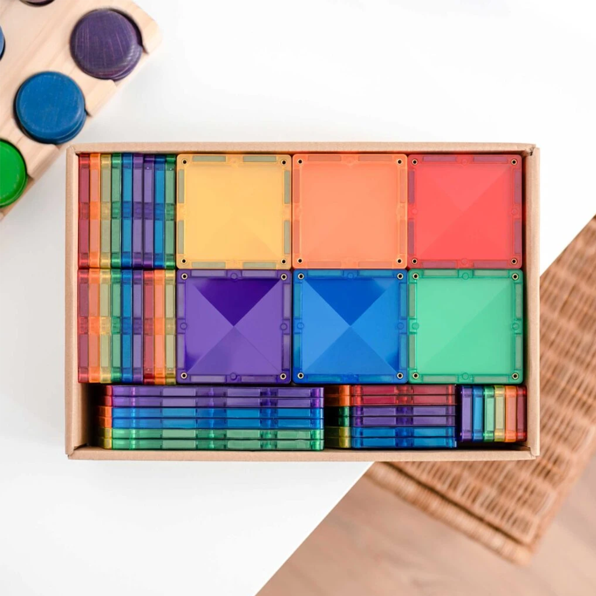 Connetix Rainbow Creative Pack 102-Piece Set