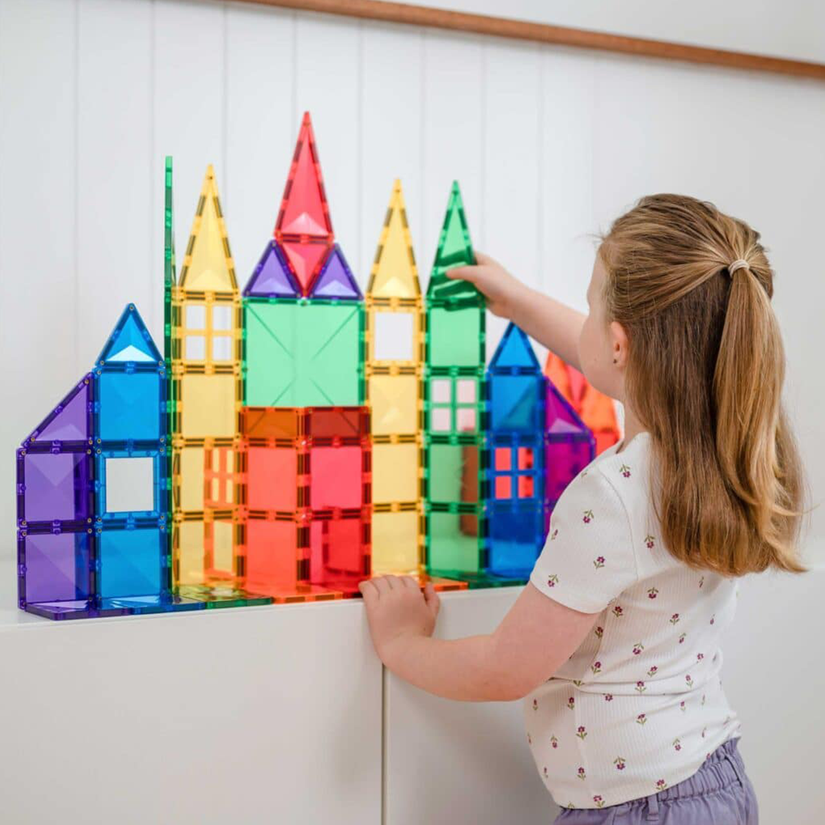 Connetix Rainbow Creative Pack 102-Piece Set