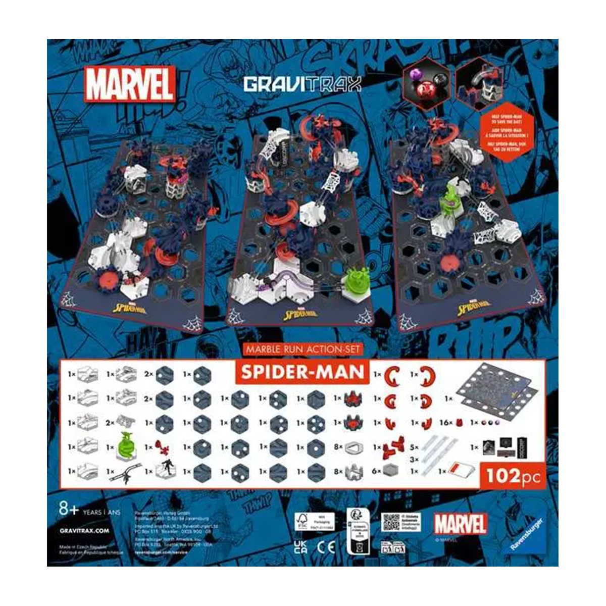 Ravensburger GraviTrax Spider-Man Starter Set M