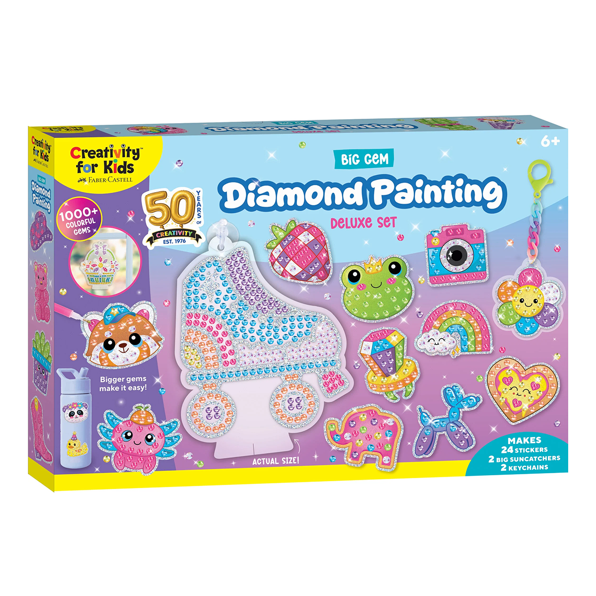 Creativity for Kids Big Gem Diamond Painting Deluxe Set