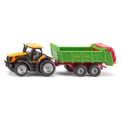 SIKU JCB Tractor with Strautmann Spreader