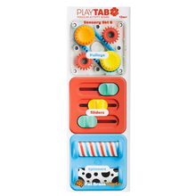 Fat Brain Toys PlayTab Sensory Tile Set 6 Bilingual