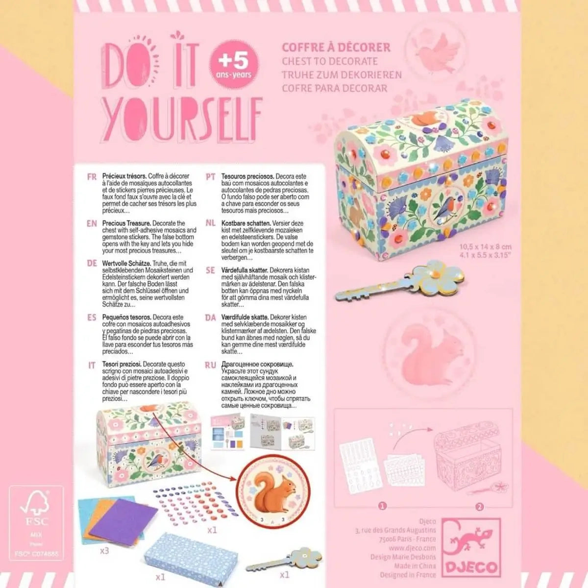 Djeco DIY Precious Treasure