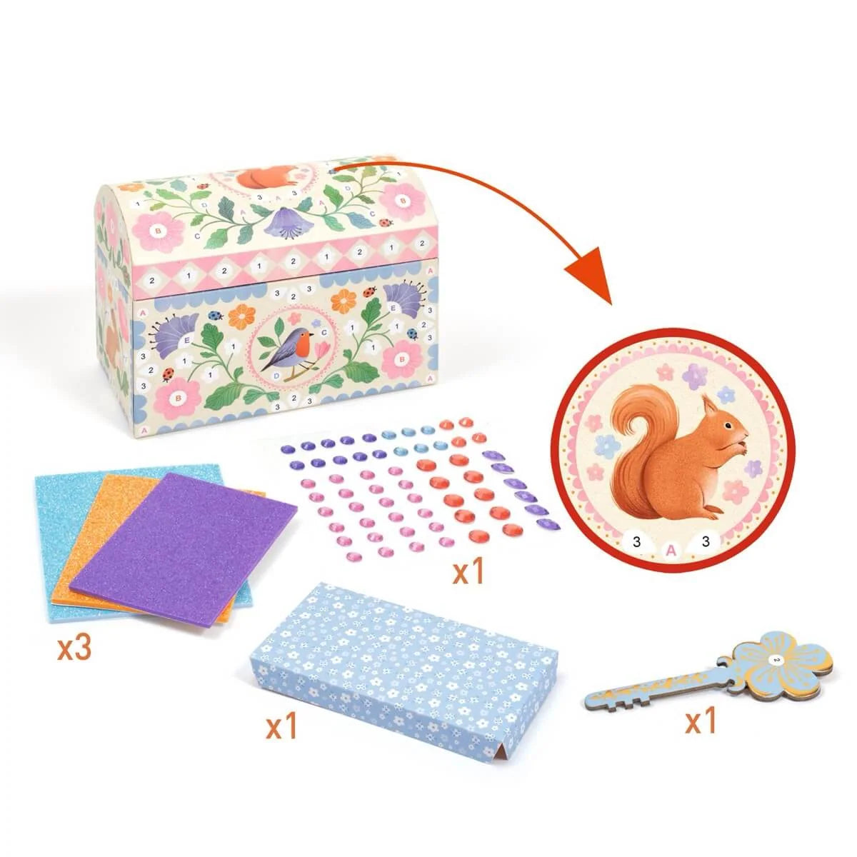 Djeco DIY Precious Treasure
