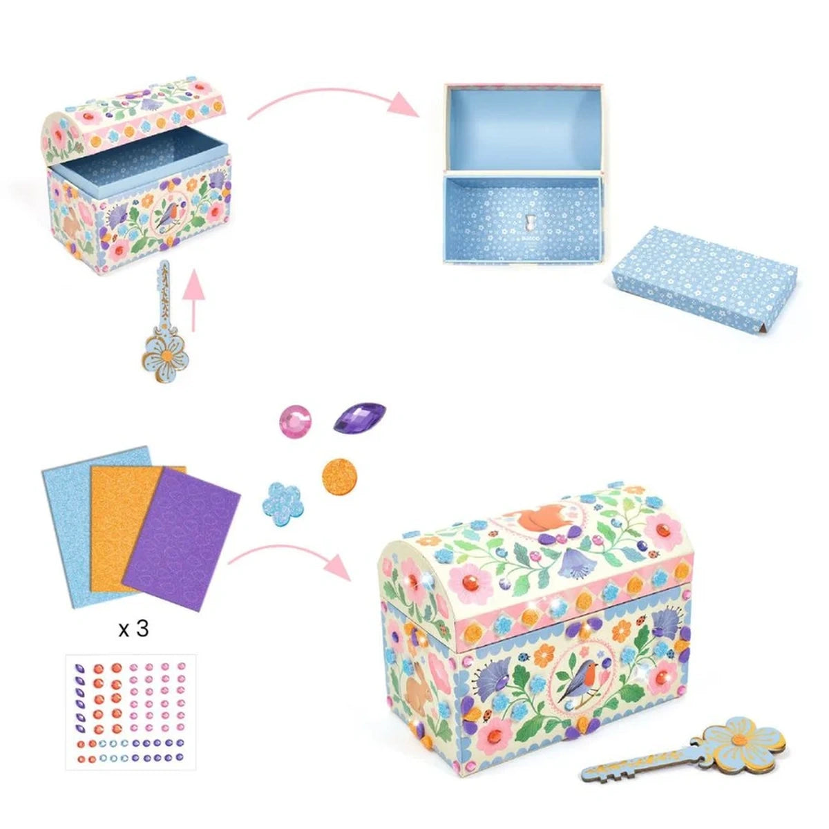 Djeco DIY Precious Treasure