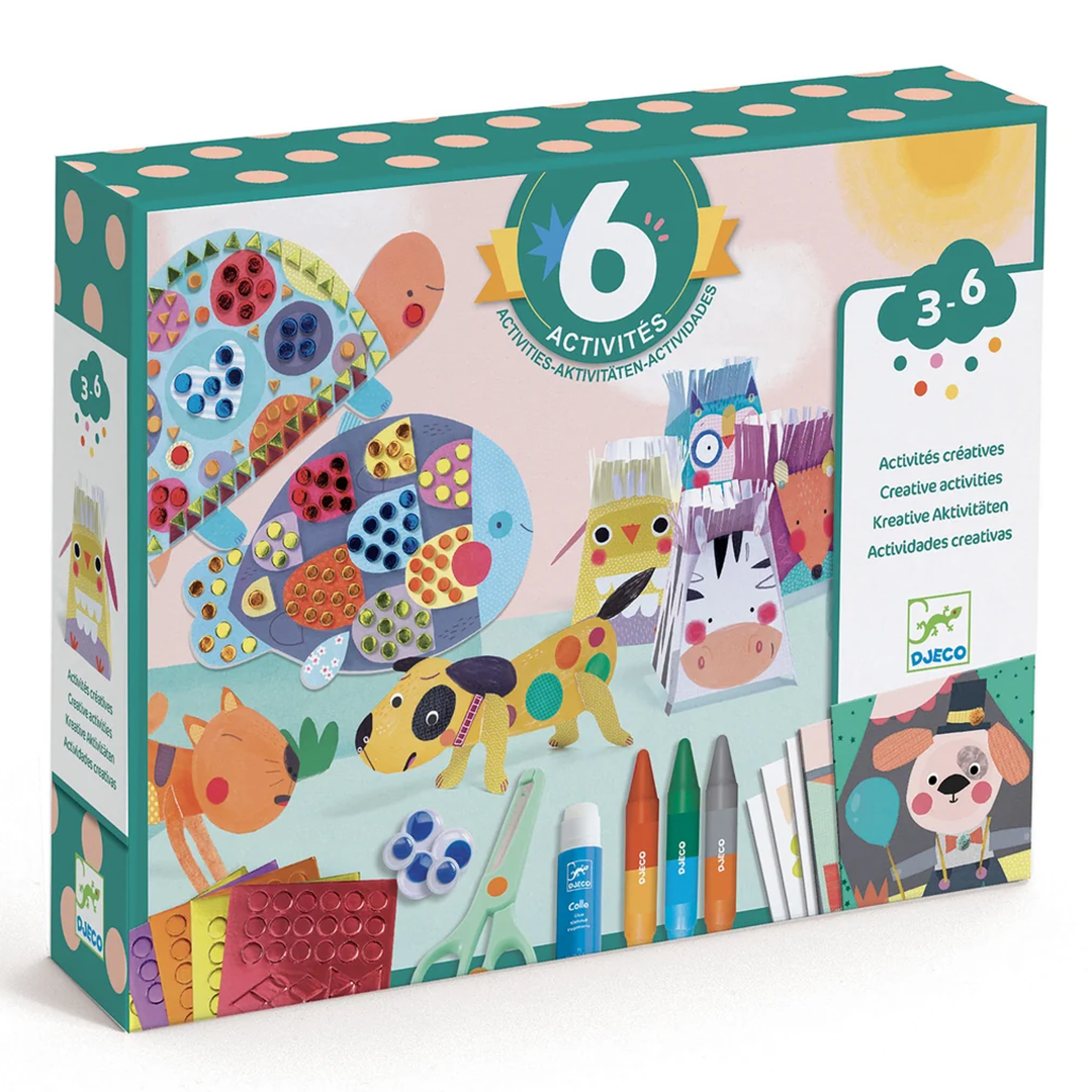 Djeco Animal Houses Multi-Activity Kit