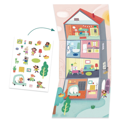 Djeco Animal Houses Multi-Activity Kit