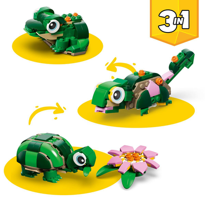 LEGO® Creator 3 in 1 31377 Turtle with a Water Lily Flower