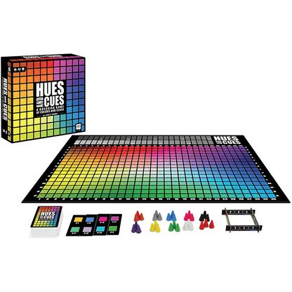 Usaopoly Hues and Cues Game (Multilingual Edition)
