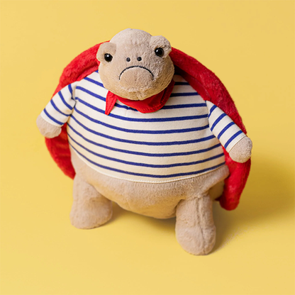 Jellycat Timmy Turtle with Romantic Outfit