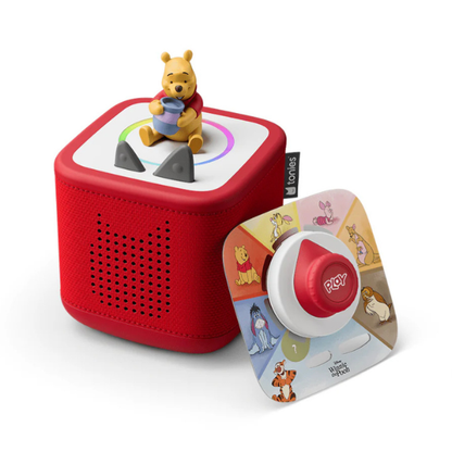 Tonies Disney Winnie the Pooh Toniebox 2 Play Set - Sunset Red