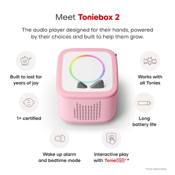 Toniebox 2 Starter Set Playtime Puppy Cloud Pink