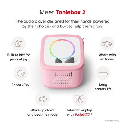 Toniebox 2 Starter Set Playtime Puppy Cloud Pink