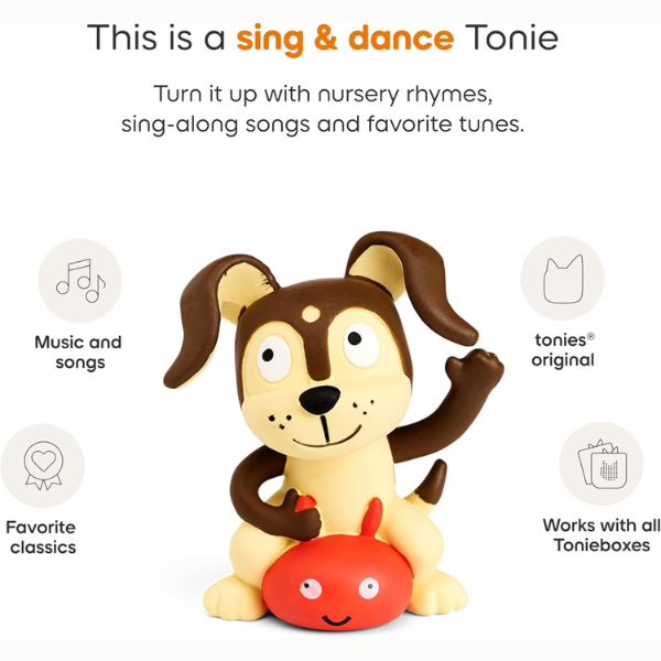 Toniebox 2 Starter Set Playtime Puppy Sunset Red
