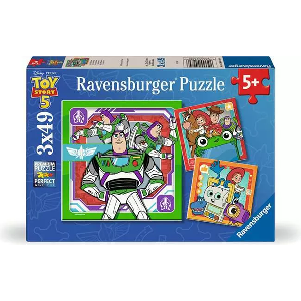 Ravensburger Toy Story 5 3 x 49 Piece Puzzle
