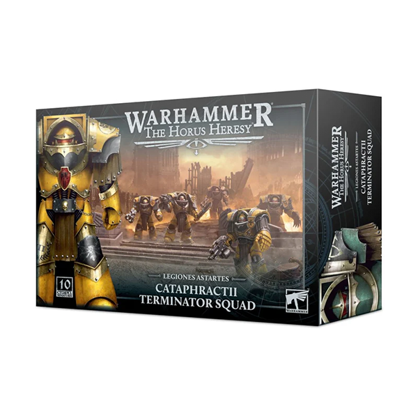 Warhammer The Horus Heresy: Cataphractii Terminators with Combi-bolters and Power Fists