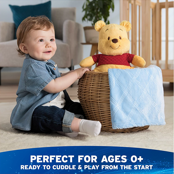 GUND Disney 12.5 Inch Winnie the Pooh Oh So Snuggly Plush