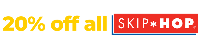 Save Now on Essential Gear, Toys & Must-Haves with 20% off all Skip Hop products!