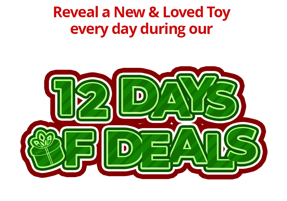 Save on a New Toy or Brand Every Day During JR Toy Company's 12 Days of Deals!