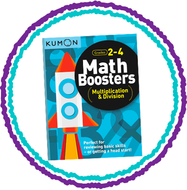 Kumon Math Boosters Books