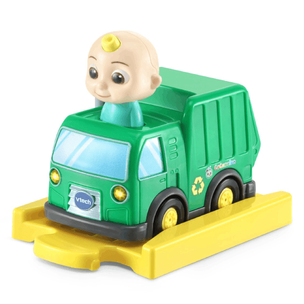 VTech CoComelon Go! Go! Smart Wheels JJ's Recycling Truck & Track