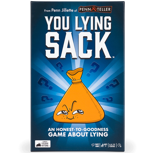 Exploding Kittens: You Lying Sack Game