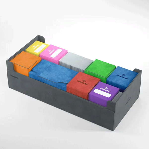 Gamegenic: Dungeon Convertible Deck Box - Midnight Grey