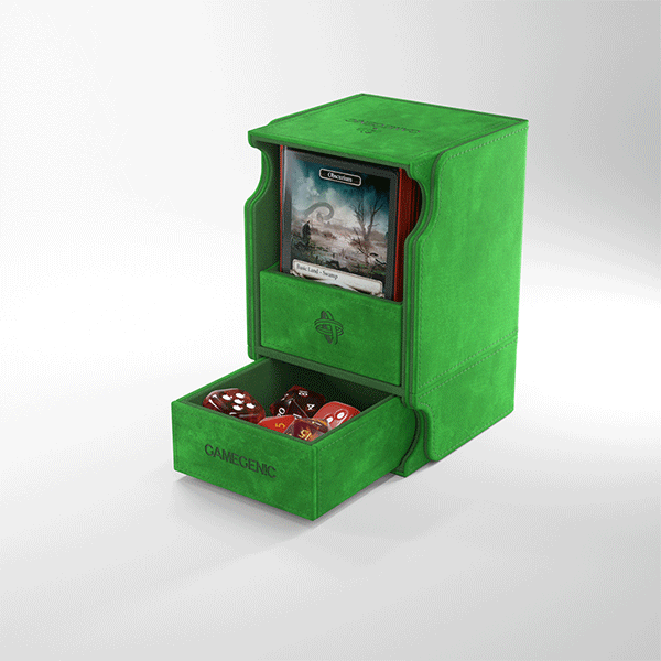 Gamegenic: Watchtower XL Convertible Deck Box - Green