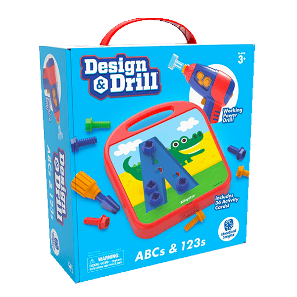 Open Box Educational Insights Design & Drill® ABCs & 123s