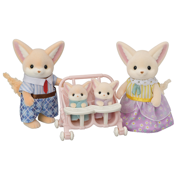 Calico Critters Fennec Fox Family