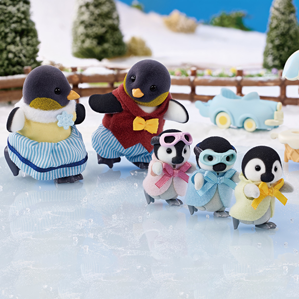 Calico Critters Penguin Family