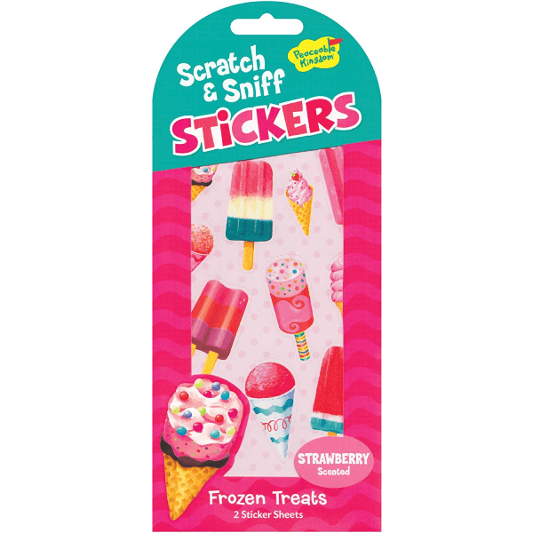 Peaceable Kingdom Scratch & Sniff Stickers - Frozen Treats