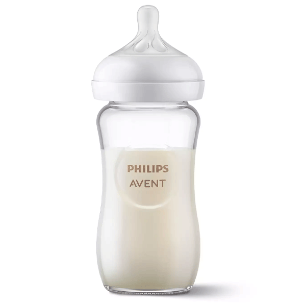 Philips Avent Glass Natural Response Bottle 8oz/240ml