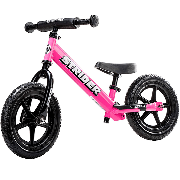 Open Box Strider 12 Sport Balance Bike – Pink