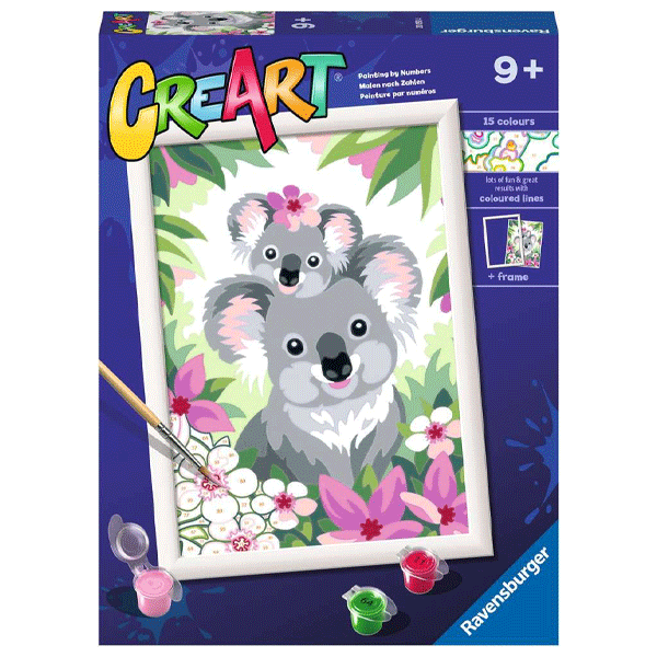 Ravensburger CreArt: Koala Cuties - Paint By Numbers