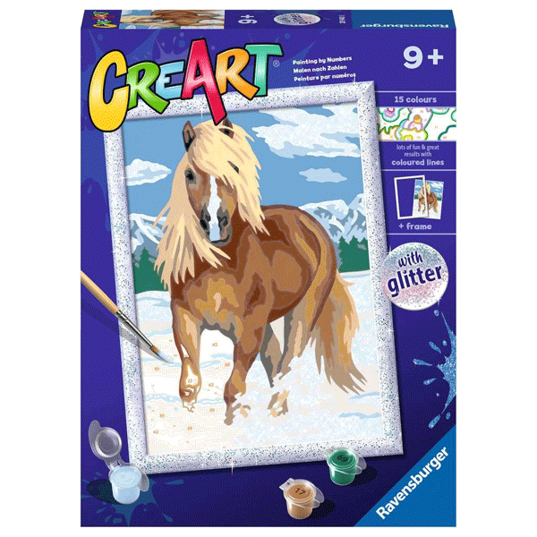 Ravensburger CreArt: The Royal Horse - Paint By Numbers