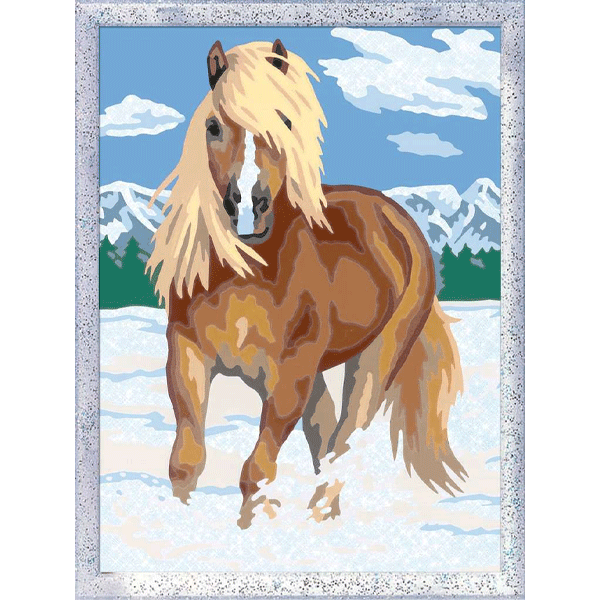 Ravensburger CreArt: The Royal Horse - Paint By Numbers