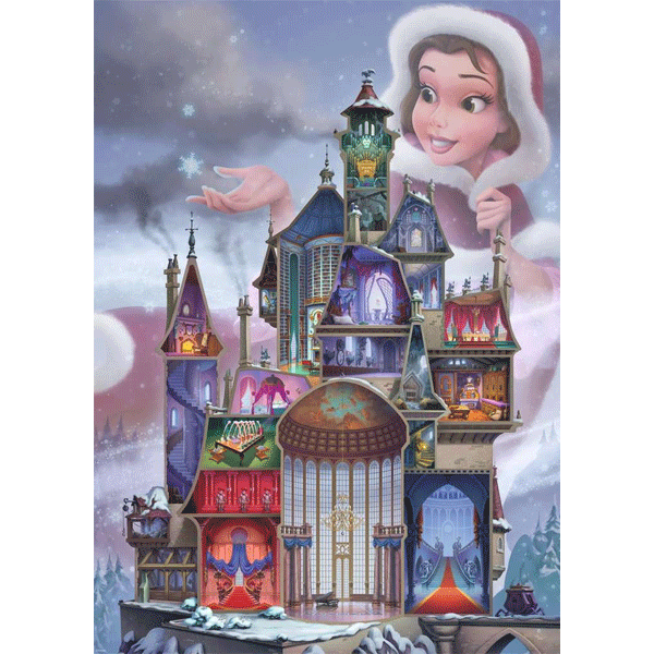 Ravensburger Disney Castles: Belle 1000 Piece Puzzle