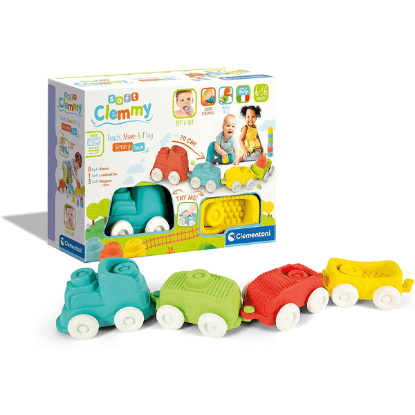 Clementoni Soft Clemmy Sensory Train
