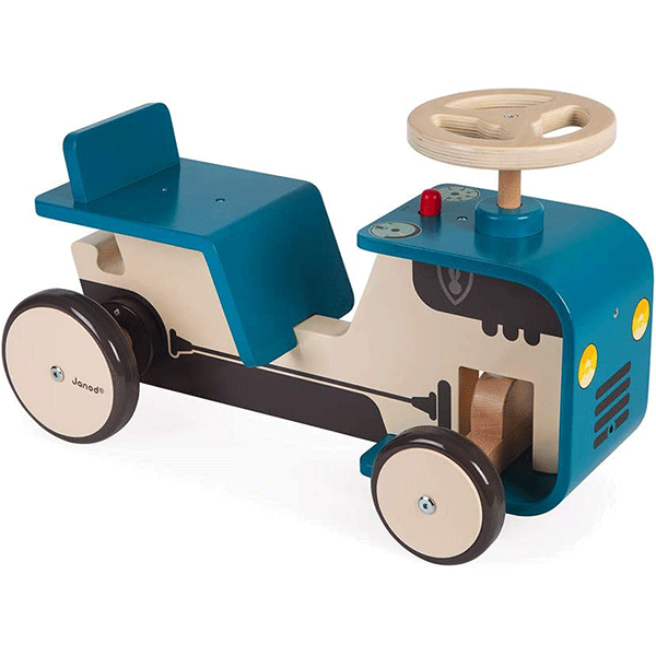 Janod Wooden Ride-On Tractor