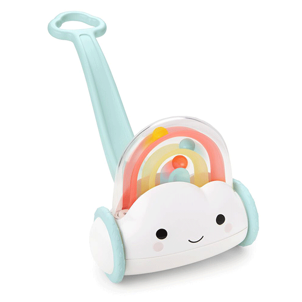 Skip Hop Silver Lining Cloud Rainbow Push Toy